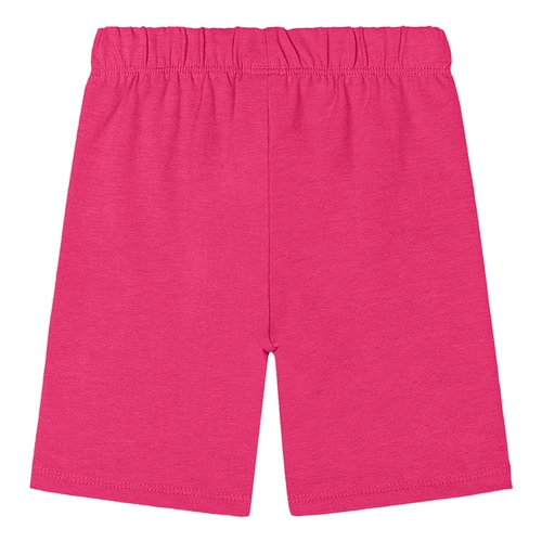 Bermuda Ciclista em Cotton - Framboesa