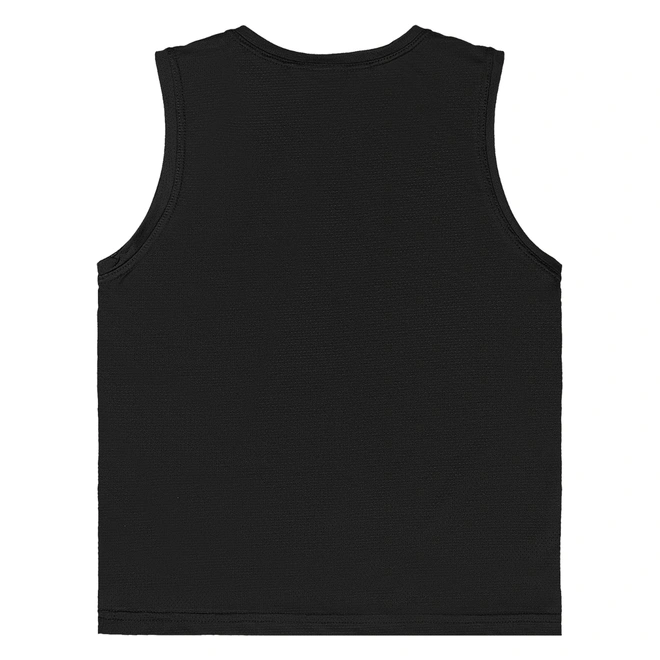 Camiseta Regata em Malha Dry Fit - Preto