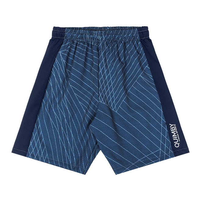 Conjunto Regata Malha Dry Fit e Bermuda Microfibra - Azul