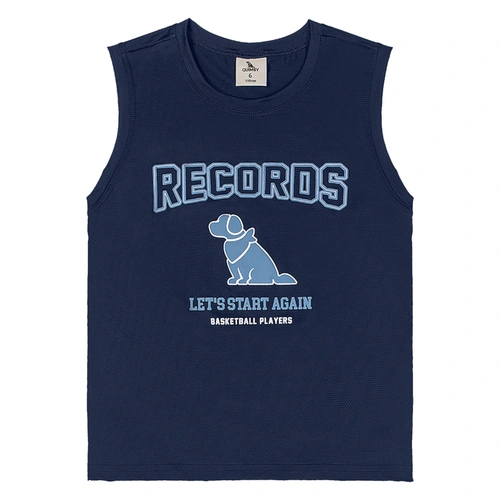 Conjunto Regata Malha Dry Fit e Bermuda Microfibra - Azul