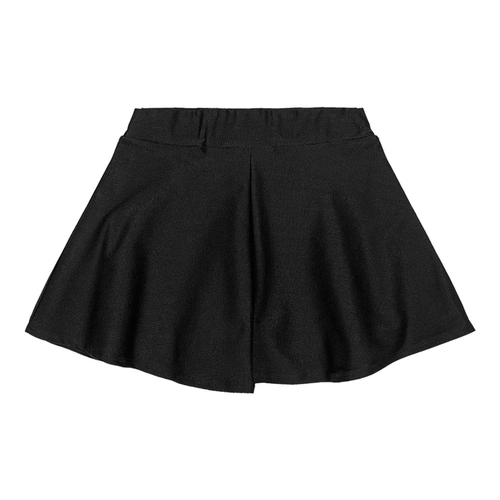 Saia-Short em Poliamida - Preto
