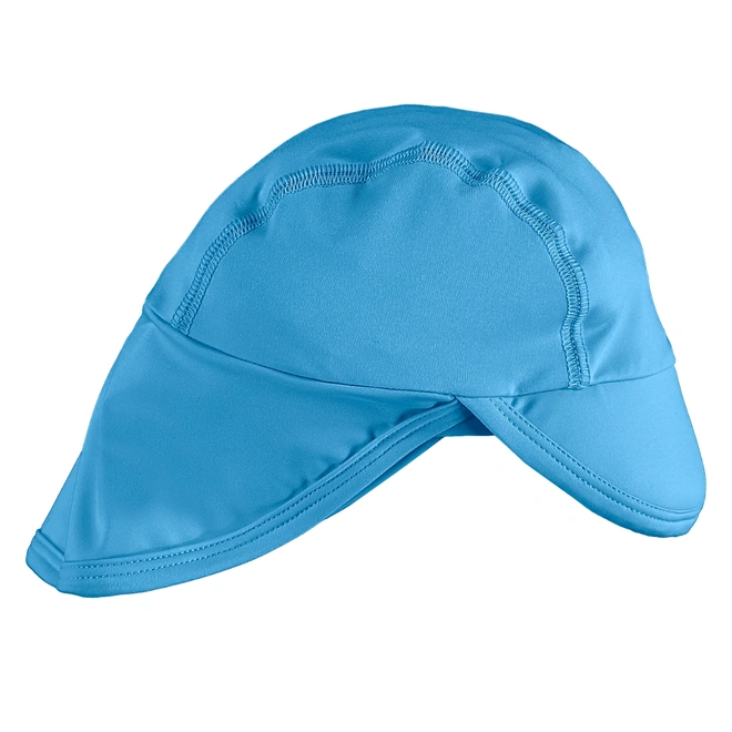 Boné em Malha com Proteção UV - Azul Ibiza