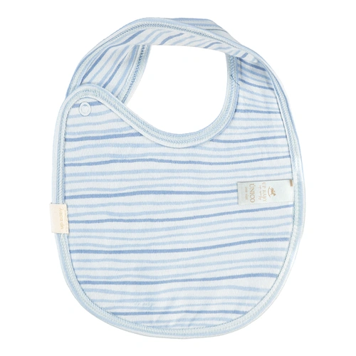 Babador em Suedine - Azul Delicado