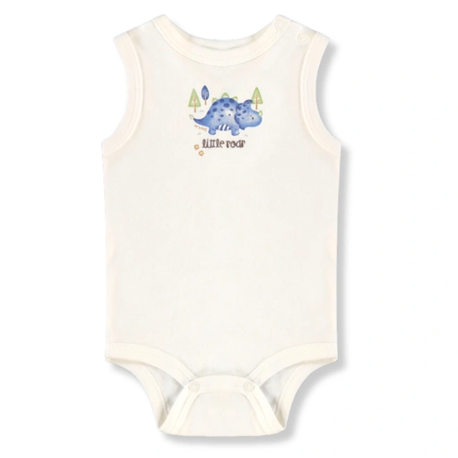 Conjunto Dino Body Meia Manga e Short em Suedine - Natural