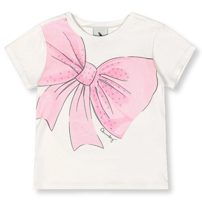 Conjunto Blusa em Cotton e Saia-Short em Malha e Tule - Natural