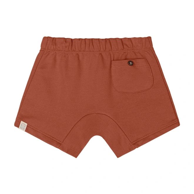 Conjunto Camisa Meia Manga Malha Colmeia e Bermuda em Moletom sem Felpa - Azul