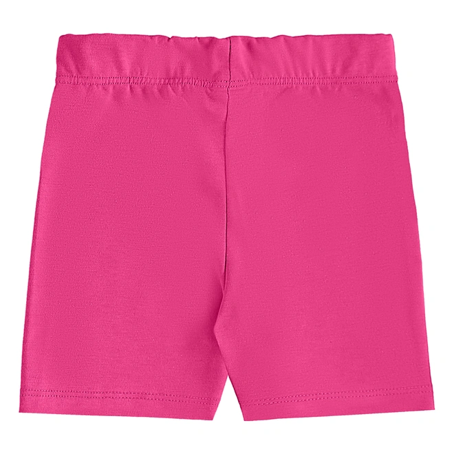 Conjunto Camiseta Regata em Malha e Bermuda Ciclista em Cotton Cherry - Azul/Rosa