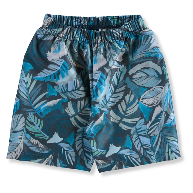 Conjunto Camiseta Regata em Malha e Bermuda em Microfibra - Branco