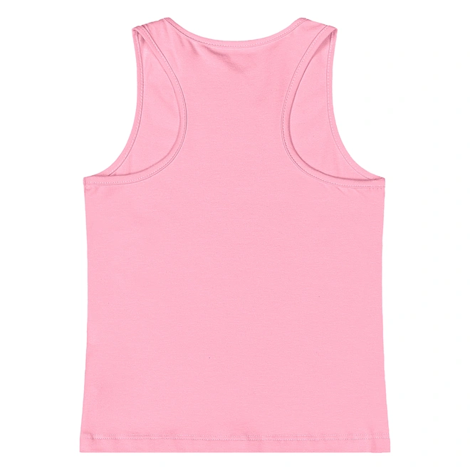 Camiseta Regata em Cotton - Rosa