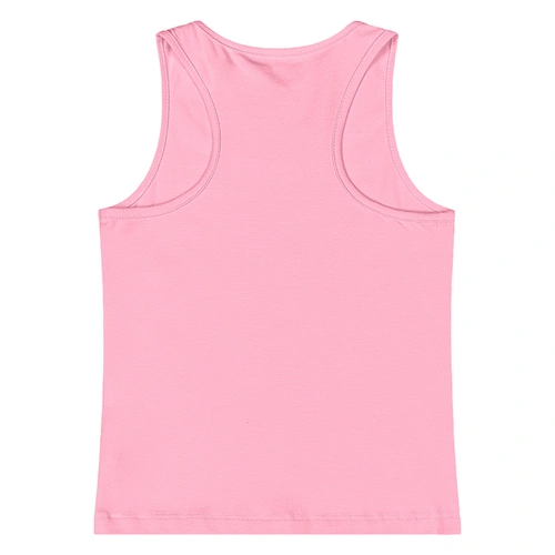 Camiseta Regata em Cotton - Rosa
