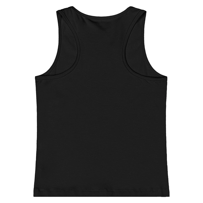 Camiseta Regata em Cotton - Preto