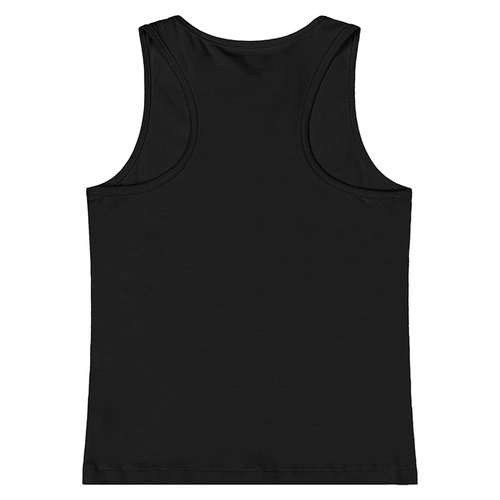 Camiseta Regata em Cotton - Preto