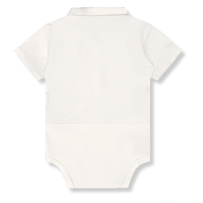 Conjunto Body e Bermuda em Tecido com Gravata - Natural