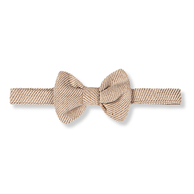 Conjunto Body e Bermuda em Tecido com Gravata - Natural