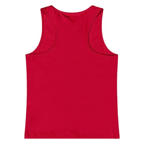 Camiseta Regata em Cotton - Vermelho