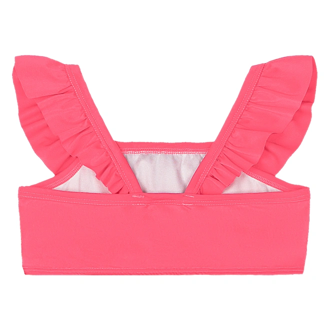 Biquíni em Malha Poliéster - Pink Neon