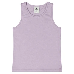 Camiseta Regata em Cotton - Lilás