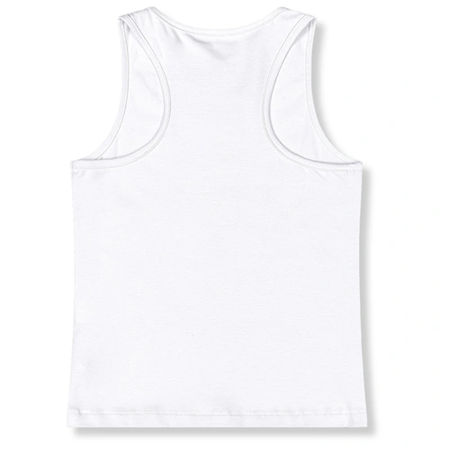 Camiseta Regata em Cotton - Branco