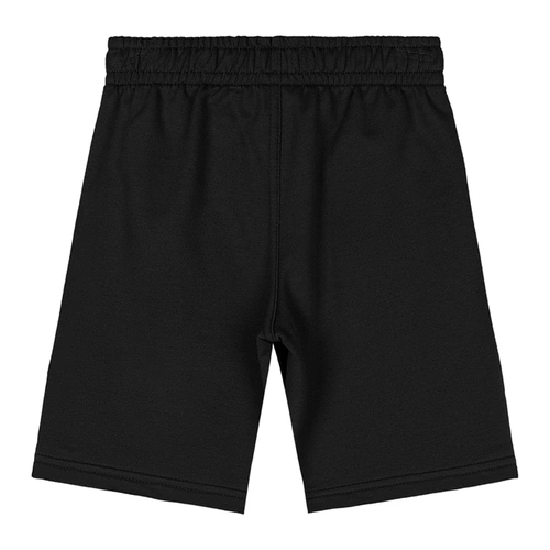 Bermuda em Moletom sem Felpa - Preto