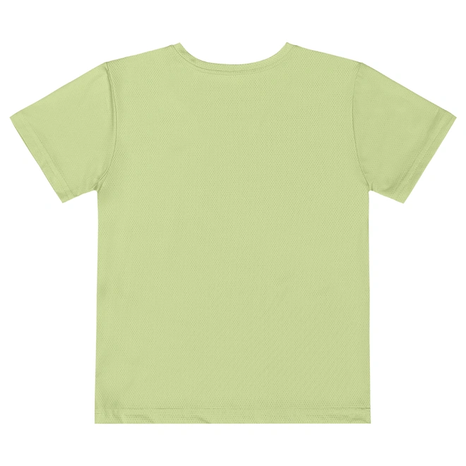 Camisa Meia Manga em Malha Dry Fit - Verde Paraiso