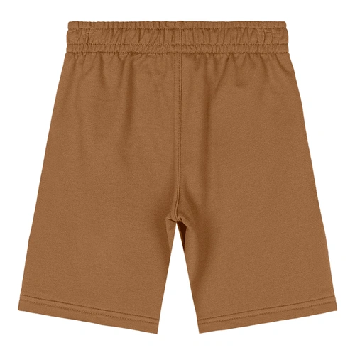 Bermuda em Moletom sem Felpa - Marrom Esquilo