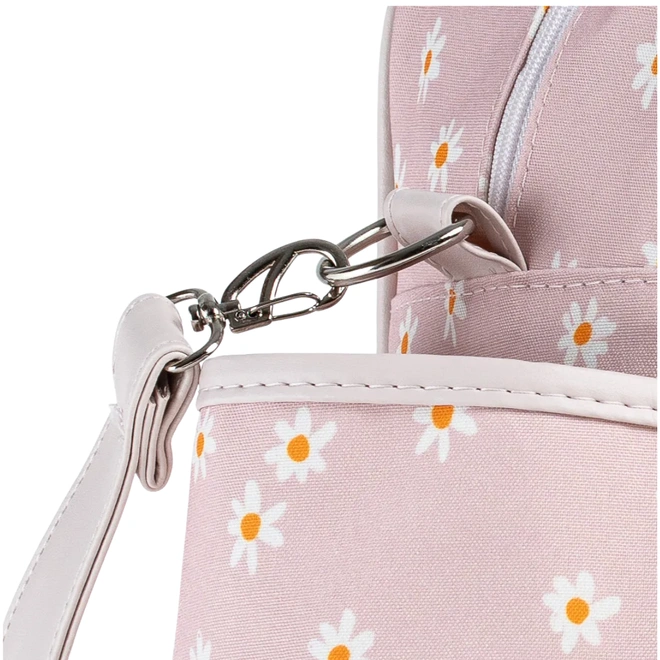 Bolsa Maternidade Grande - Coleção Margarida - Rosa