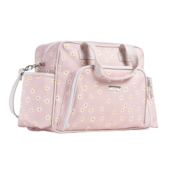 Bolsa Maternidade Grande - Coleção Margarida - Rosa