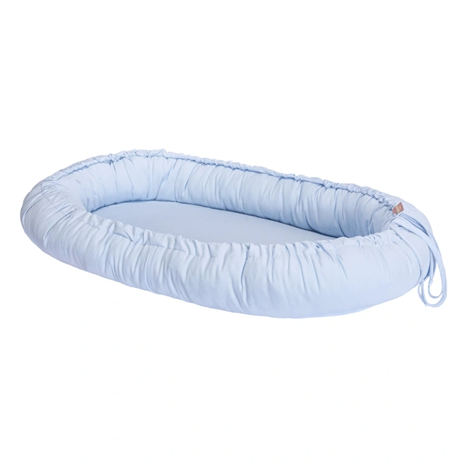 Ninho Redutor de Berço - 100% Algodão - Azul