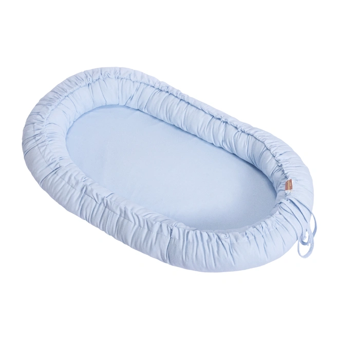 Ninho Redutor de Berço - 100% Algodão - Azul