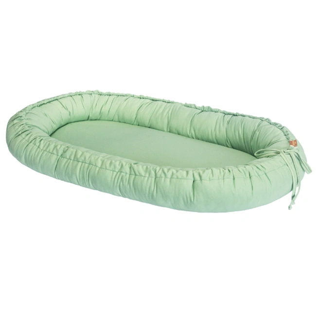 Ninho Redutor de Berço - 100% Algodão - Erva Doce