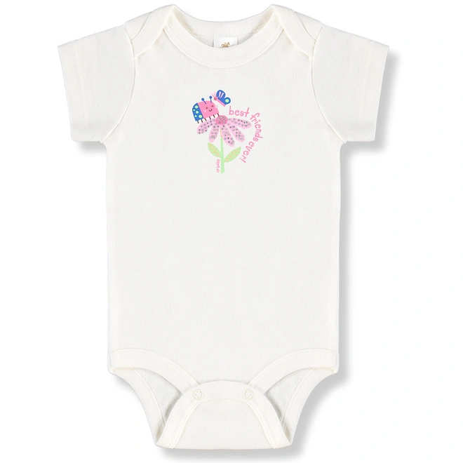 Body Manga Curta em Suedine - Branco Especial