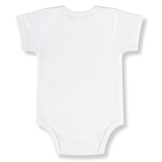 Conjunto Body e Short em Suedine Estampa Bichinhos - Branco Especial