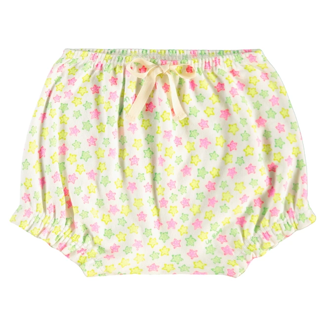 Conjunto Body e Short em Suedine Girafa e Estrelas - Natural