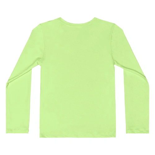 Blusa com Proteção Solar UV Manga Longa Praia - Verde Paraiso