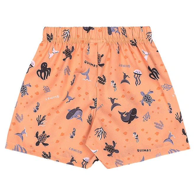 Conjunto Camiseta Regata em Malha e Bermuda em Microfibra - Chumbo