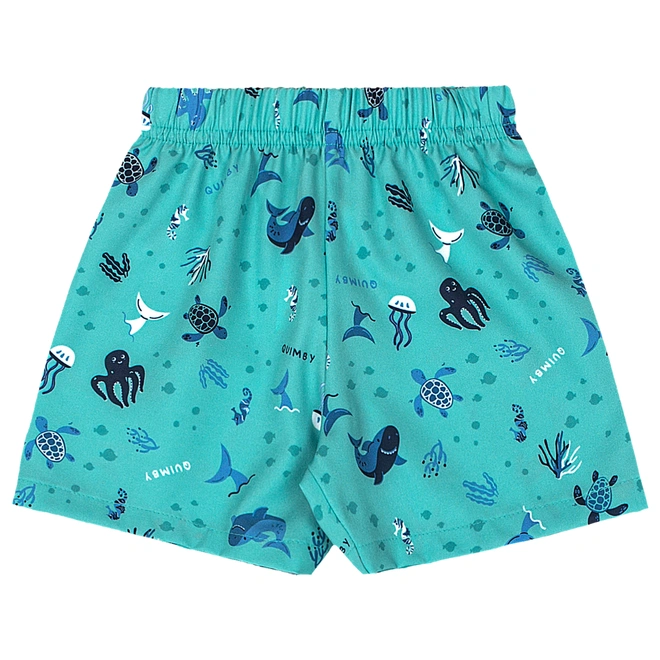 Conjunto Camiseta Regata em Malha e Bermuda em Microfibra - Branco Especial