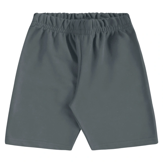 Conjunto Camiseta Regata em Malha e Bermuda em Moletom - Verde Limão