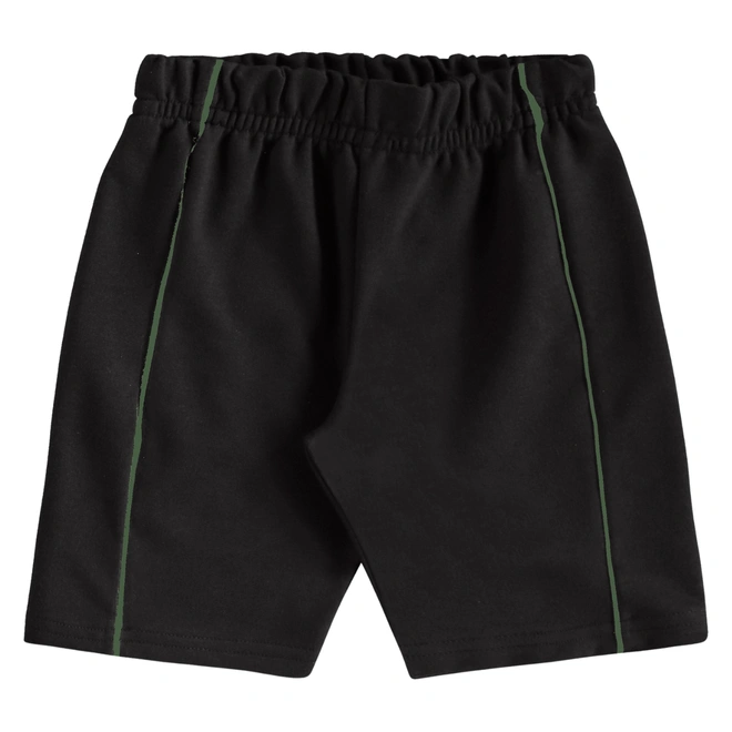 Conjunto Camisa meia Manga em Malha e Bermuda em Moletom - Verde Bronze