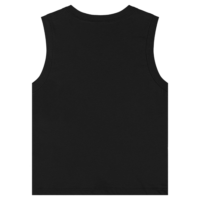 Camiseta Regata Básica em Meia Malha - Preto