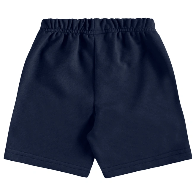 Conjunto Camisa Meia Manga em Malha e Bermuda em Microfibra Tubarão - Marrom Argila