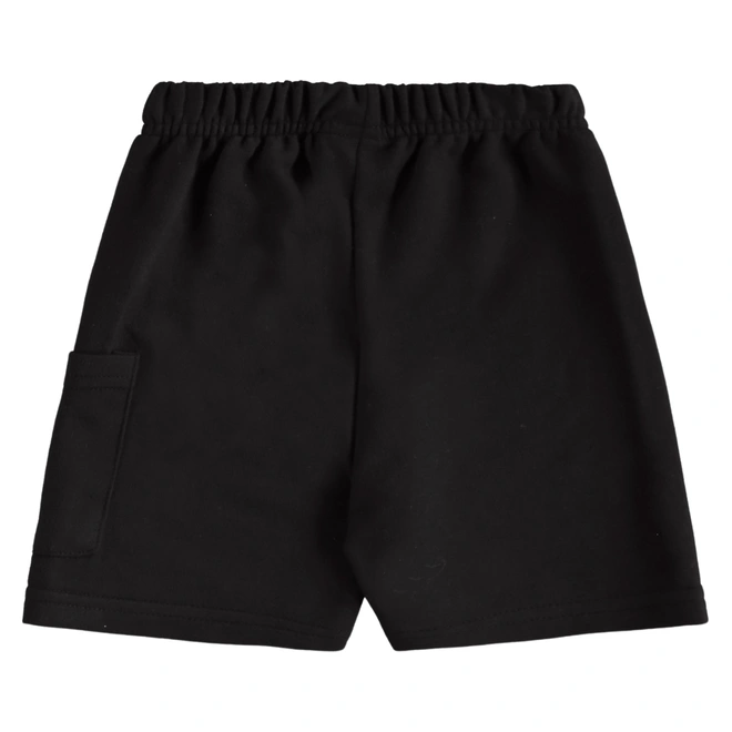 Conjunto Camisa Meia Manga em Malha e Bermuda em Moletom -Verde Limão