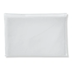 Travesseiro Antissufocante Bublim Malha Liso - Branco