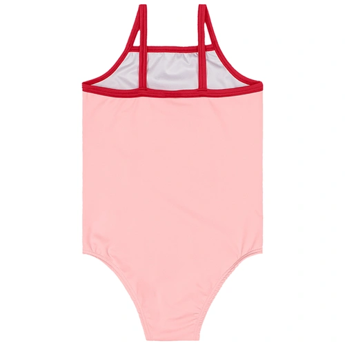 Maiô em Malha Poliester Coração - Vermelho